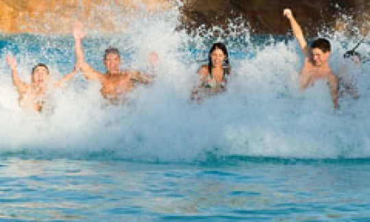 The Surf Pool at Disney’s Typhoon Lagoon is fun for all. Group discounts for thypoon Lagoon are available.