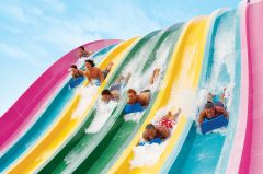 The racer at aquatica waterpark. Group discount tickets for aquatica are available through orlando group getaways.