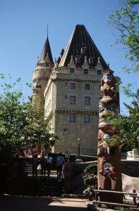 The Canada pavillion inside EPCOT theme park at the Walt Disney World resort.