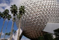 Spaceship Earth is the icon of EPCOT theme park.