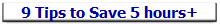 Get 9 tiips to save 5 hours or more in line time at the Orlando theme parks.