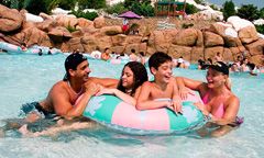 Typhoon Lagoon water park group discount tickets. The lazy river at typhoon lagoon is awesome for a group getaway.