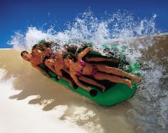 Discount water park tickets for wet n wild. Groups have fun on the flyer at wet and wild.