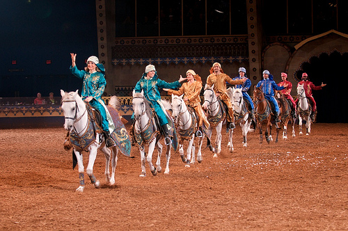 Arabian Nights Dinner and Show in Orlando. Get cheap tickets for Arabian Nigts for groups with Orlando Group Getaways.
