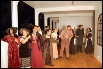 Professional actors portray Titanic passengers. Get group discounts to see the Titanic - the Experience in Orlando.