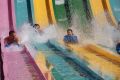 The race is on at Aquatica waterpark