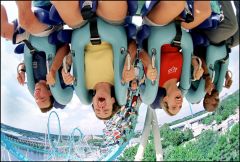 Kraken the ride at Sea World in Orlando. Group discounts and discount tickets for groups.