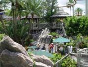 Kids of all ages can play around at Camp Jurassic in Islands of Adventure.