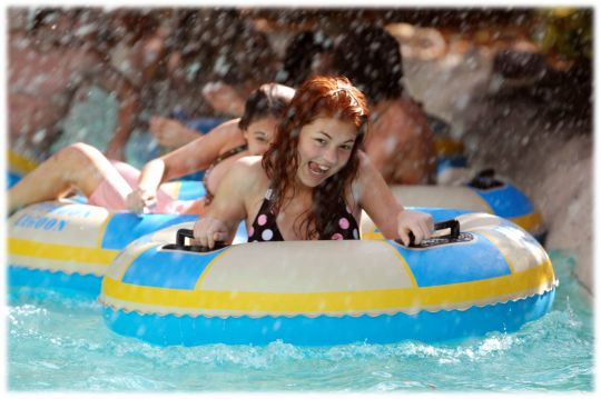 Castaway Creek is the lazy river ride at Disney’s Typhoon Lagoon waterpark. Get group discounts for Typhoon Lagoon with Orlando Group getaways.